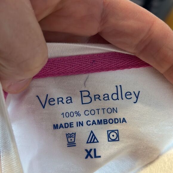 🆕 Vera Bradley sloth tshirt size XL‎ BIN C - Picture 4 of 6